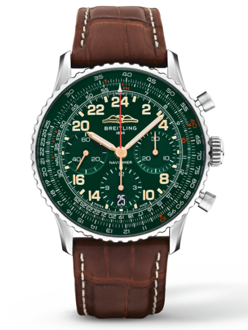 Breitling Navitimer B02 Chronograph 41 Cosmonaute Replica Watch AB02304A1L1P1